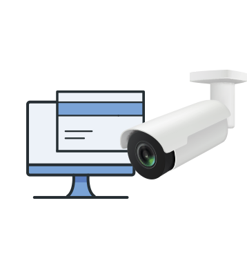 전표와 녹화영상을 동시에